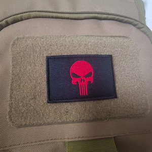 Punisher – écusson de broderie de crâne pour vêtements, chapeau d'extérieur, Badge - Product Image 5