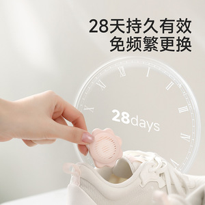 FaSoLa Shoe Deodorizer Solid Pink Rose Fragrance 28 Days Long Lasting For Shoes And Wardrobe - Product Image 1