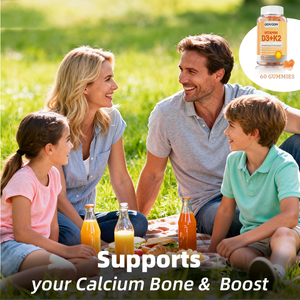 ויטמין <span class=keywords><strong>D3</strong></span>+K2 גומי למבוגרים בסיטונאות, 60 יחידות |   5000IU <span class=keywords><strong>D3</strong></span> 100MCG K2 2 לכל מנה לשיפור צפיפות העצם - Product Image 4