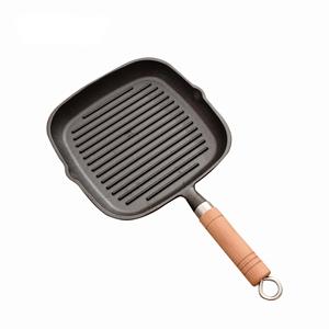 Ipetboom 1 Ensemble De Poêles à Griller En Fonte Avec Base En