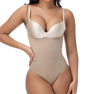 Vendita calda da donna aderente senza cuciture corsetto <span class=keywords><strong>modellante</strong></span> del corpo della tuta per il controllo del ventre triangolo <span class=keywords><strong>perizoma</strong></span> sollevamento del sedere traspirante - Product Image 6