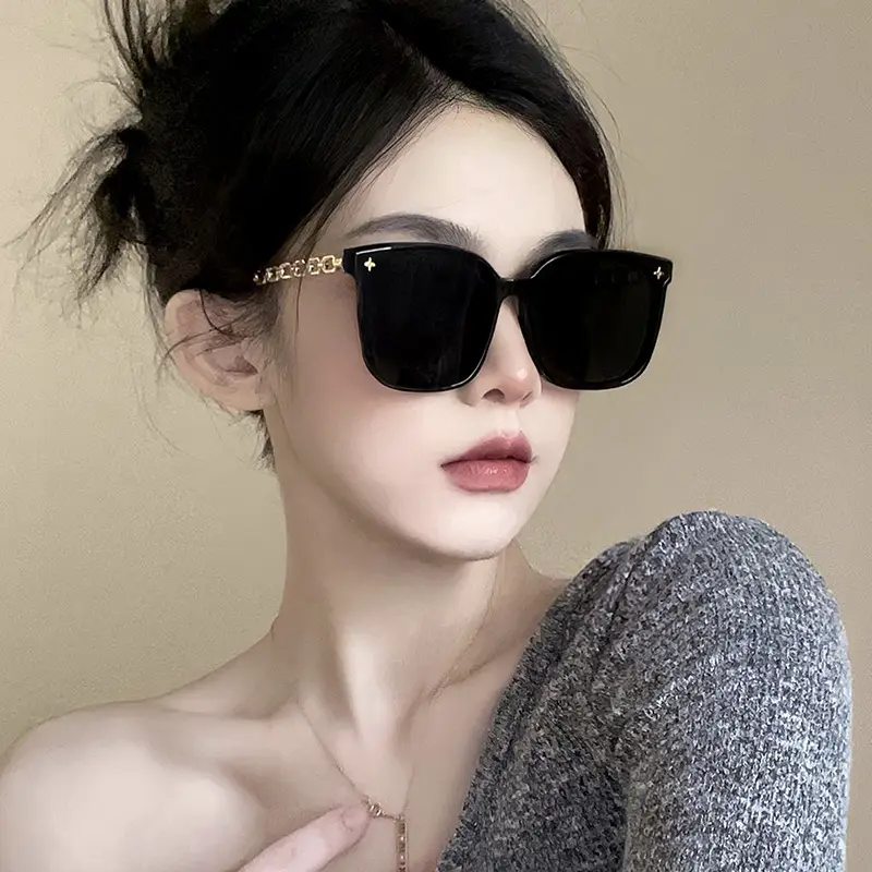 Fashion Promotional Square Unisex Sun Glasses Lentes De Sol Oversized New Black Sunglasses Collection For Men 2022