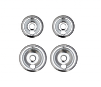 Kit de bac de récupération des vapeurs W10196405 en acier inoxydable finition chrome/porcelaine, pièces de rechange pour fours électriques domestiques