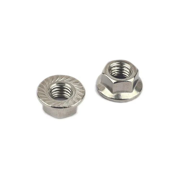 High quality DIN6923 stainless steel 304 m30 flange nut