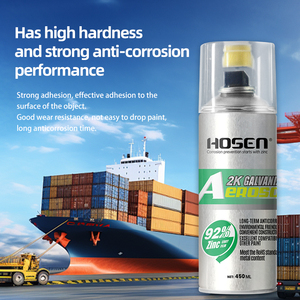 Aerosol Anticorrosivo de Zinc de Doble Componente HOSEN – Protección Contra la Oxidación de Alta Resistencia para Estructuras Metálicas en la Construcción - Product Image 3