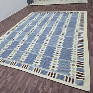 Taille personnalisable de haute qualité nouée à la main en laine turque noeud tapis beau design abstrait pour salon hôtels restaurants - Product Image 1