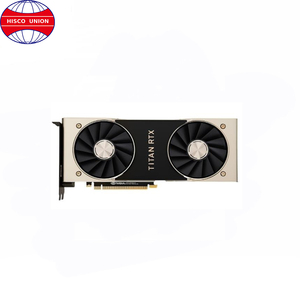 Carte graphique pour <span class=keywords><strong>nVIDIA</strong></span> <span class=keywords><strong>TITAN</strong></span> RTX 24 Go 14 Gbps Mémoire GDDR6 Bus 384 bits - Product Image 1