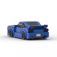 MOC M84758 Speed City Car Champion Racer Classic Supercar Building Blocks Brick Racing Super Technique Creative Garage DIY