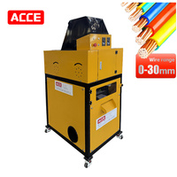 Machine de granulation séparatrice cuivre-aluminium-plastique avec moteur et moteur électrique, capacité automatique de 50-80 kg/h