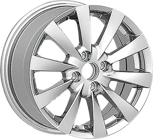 15*6.0 Inch 4*100 ET 43 CB 54.1 Silver Full Painting Cast Passenger Car Wheel Rim For BYD G3