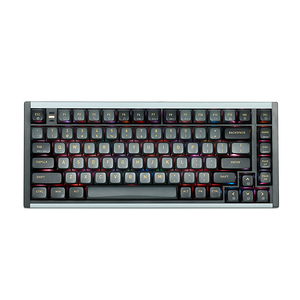 Tùy Chỉnh Nhôm RGB Backlit Bàn Phím 75% 83 Key Gasket Có Dây Kailh Trao Đổi Nóng Chuyển Đổi Pbt Chơi Game Cơ Khí Bàn Phím Cho PC Máy Tính Để Bàn - Product Image 1