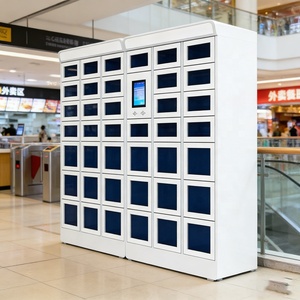 Armário Inteligente de Entrega de Alimentos XinJu com Acesso Duplo e <span class=keywords><strong>Design</strong></span> de Passagem para Escritórios e Campus Universitários de Alto Tráfego - Product Image 5