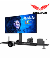 Camion d'affichage LED pour publicité commerciale, vidéo, film, spectacle sur scène