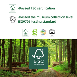 315gsm bông mềm baryta giấy nghệ thuật tốt CuộN Glossy acid-miễn phí tác phẩm nghệ thuật nhiếp ảnh in phun cho Epson Canon Máy in HP - Product Image 6