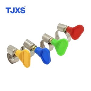 Хомут с регулируемой пластиковой/металлической рукояткой, крепление типа «бабочка», аксессуары для оборудования, садовый инструмент, фитинг для труб - Product Image 2