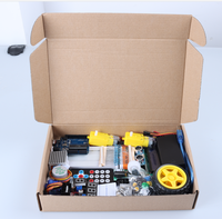 Placas y kits de desarrollo de programación C/C ++ personalizados de fábrica, Kit de inicio electrónico, Kit de Robot DIY 328, Hardware de código abierto