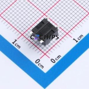 J4B0753110 Tactile Switch SMD-4P,6x6mm Switch Single Pole Single Throw Round Button 2.6N 6mm - Product Image 2