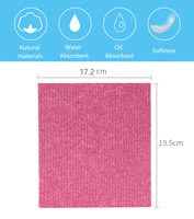 Foamstar Cellulose Éponge Plat Vêtements Absorbant Suédois Vaisselle Chiffon En Microfibre