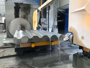 Machine de découpe de blocs de pierre à fil diamanté Xianda CRM-3500-22FW, moteur CNC, pompe 15 kW, 380 V, certifiée CE pour le granit - Product Image 5