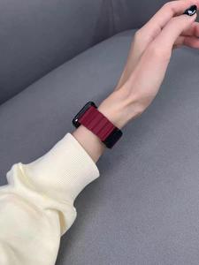 Correa de Reloj de Cuero de Doble Uso, Deportiva y Ejecutiva, de Piel de Vaca de Primera Capa, Compatible con <span class=keywords><strong>Apple</strong></span> <span class=keywords><strong>Watch</strong></span> Ultra 2 S11 S10 38 40 41 44 45 49mm - Product Image 6