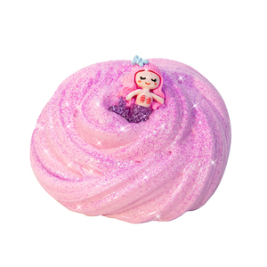 New Arrivals Long Lanh 85G Phun Slime 4 Màu Sắc Khác Nhau Với Nàng Tiên Cá Charms Fluffy Slime Set Mềm Căng Đồ Chơi Cho Trẻ Em - Product Image 4