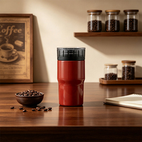 Mug à café de voyage de haute qualité 12oz 350ml avec filtre conique pliable en acier inoxydable