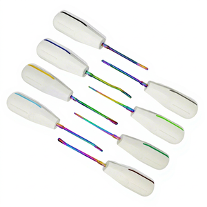 Juego de elevadores PDL para luxación de dientes, 8 Uds., puntas de luxación recubiertas de titanio azul para extracción de dientes - Product Image 1