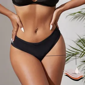 Intiflower 9815 XS-XL 比基尼下裤 4 层可水洗经期内裤 - 女式游泳经期泳衣内衣 - Product Image 2