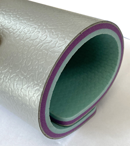 Revêtement de sol sportif, spécialement conçu pour les terrains de basket d'intérieur, d'une épaisseur de 4.5/6.0/8.0mm et personnalisable - Product Image 4