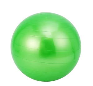 Bola Yoga PVC Multi warna dan ukuran, bola Pilates Yoga Anti ledakan latihan keseimbangan kehamilan pemulihan kebugaran - Product Image 6