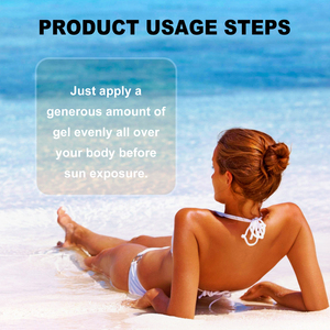 Gel Abbronzante Intensivo alle Erbe per il Corpo, Ideale per l'Estate e la Spiaggia, Aiuta a Ottenere un Aspetto Sano per Tutti i Tipi di Pelle - Product Image 5