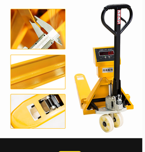 उच्च सटीक इलेक्ट्रॉनिक स्केल के साथ HUGO ब्रांड 2T 3T मैनुअल पैलेट जैक - Product Image 4