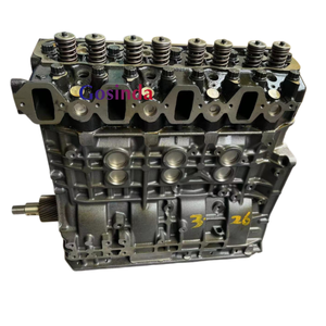 <span class=keywords><strong>Bloc</strong></span> <span class=keywords><strong>moteur</strong></span> court 4 cylindres diesel 4D34T turbocompressé à injection directe, couple élevé, pièces pour engins de construction 12-20 - Product Image 1