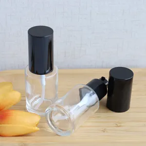 Tùy Chỉnh Vòng 30Ml Huyết Thanh BB Kem Nền Tảng Thủy Tinh Chai Với 20Mm Bơm Điều Trị