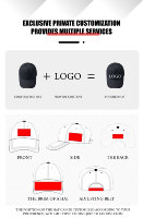 Gorra Trucker con Visera Curva para Hombre, Protección Solar para Exteriores, Gorra de Malla para Pesca y Senderismo, Snapback, Proveedor Personalizado