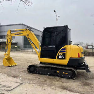 À vendre: Mini excavatrices à rendement élevé de KOMATSU PC56, PC40, PC60, 5.6 tonnes, 4 tonnes, 6 tonnes, excavatrices d'occasion de type chenille - Product Image 1