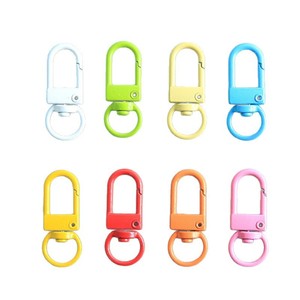 หัวเข็มขัดโลหะผสมสีสันสดใสจาก Clever Jewelry สำหรับงาน DIY เครื่องประดับ สไตล์หวานสดใส เคลือบสีแบบอบ - Product Image 5