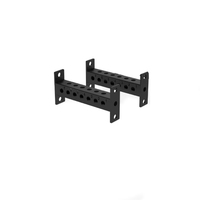 Kit de bielles multi-tailles pour l'extension et le renforcement des racks de squat - Barre transversale robuste pour Power Rack