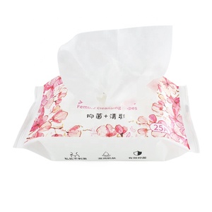 Hygiène féminine Lingettes intimes Hygiène Lingettes féminines vaginales biologiques Lingettes féminines enveloppées individuelles Lingettes féminines Adultes Nettoyage Spunlace - Product Image 3