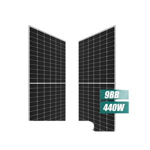 Panel Solar Monocristalino de Silicio de 440W 9BB, Sistema de Energía para Exteriores - Product Image 1