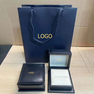 Boîte à bijoux de luxe de marque, directement de l'usine, en stock, complète avec sac en papier et certificat, boîte personnalisée pour bracelet pour femme - Product Image 2