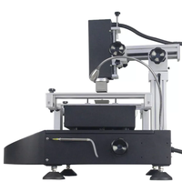 Nouvelle station de soudage à air chaud SMD complète avec chauffage IR et kit de reballing, machine de retravail BGA, acier inoxydable, réparation automatique de circuits imprimés