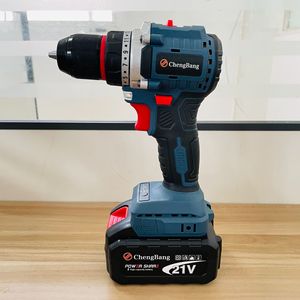 21V High <b>Power</b> Hammer Impact Drill Brushless Angle Cordless Wrench Portable Circular <b>Saw</b> Combination Tool Set - Product Image 3