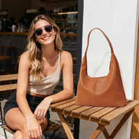 Sac à bandoulière en cuir PU pour femme, grande capacité, imperméable, sac à main tendance, décontracté, fourre-tout, bandoulière, boucle magnétique, OEM ODM, vente en gros