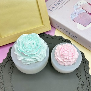 <span class=keywords><strong>Moule</strong></span> en gel de silicone pour décoration de gâteau DIY <span class=keywords><strong>moule</strong></span> à <span class=keywords><strong>chocolat</strong></span> à fleur de pivoine fait à la main pour outils de gâteau - Product Image 4
