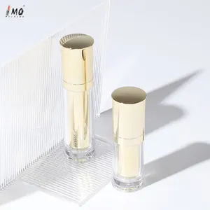 Factory wholesale gold 30/100ml acrylic lotion pump bottle cosmetic cream jar container packaging