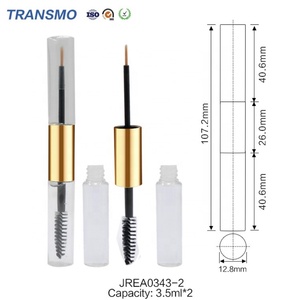 Envase de Doble Cara para Suero de Pestañas y Máscara, Tubo de 7ml con Doble Punta para Delineador y Máscara - Product Image 3