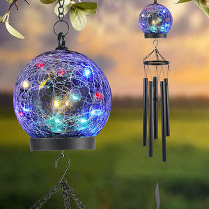 BSCI fábrica colibrí linterna solar luces al aire libre colgante Metal decoración linternas - Product Image 6