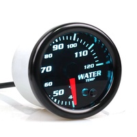 Jauge de voiture de 52mm avec capteur de pression de température d'huile température de l'eau tachymètre de tension jauge de compteur de suralimentation