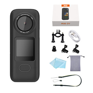 Caméra d'Action <span class=keywords><strong>Insta</strong></span> 360 X3 Mini 4K HD Vision Nocturne Écran Tactile WIFI Étanche Idéale VLOGGING - Product Image 2